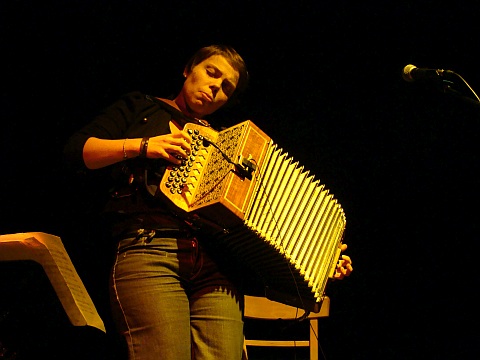 Anne Niepold in der Theaterwerkstatt